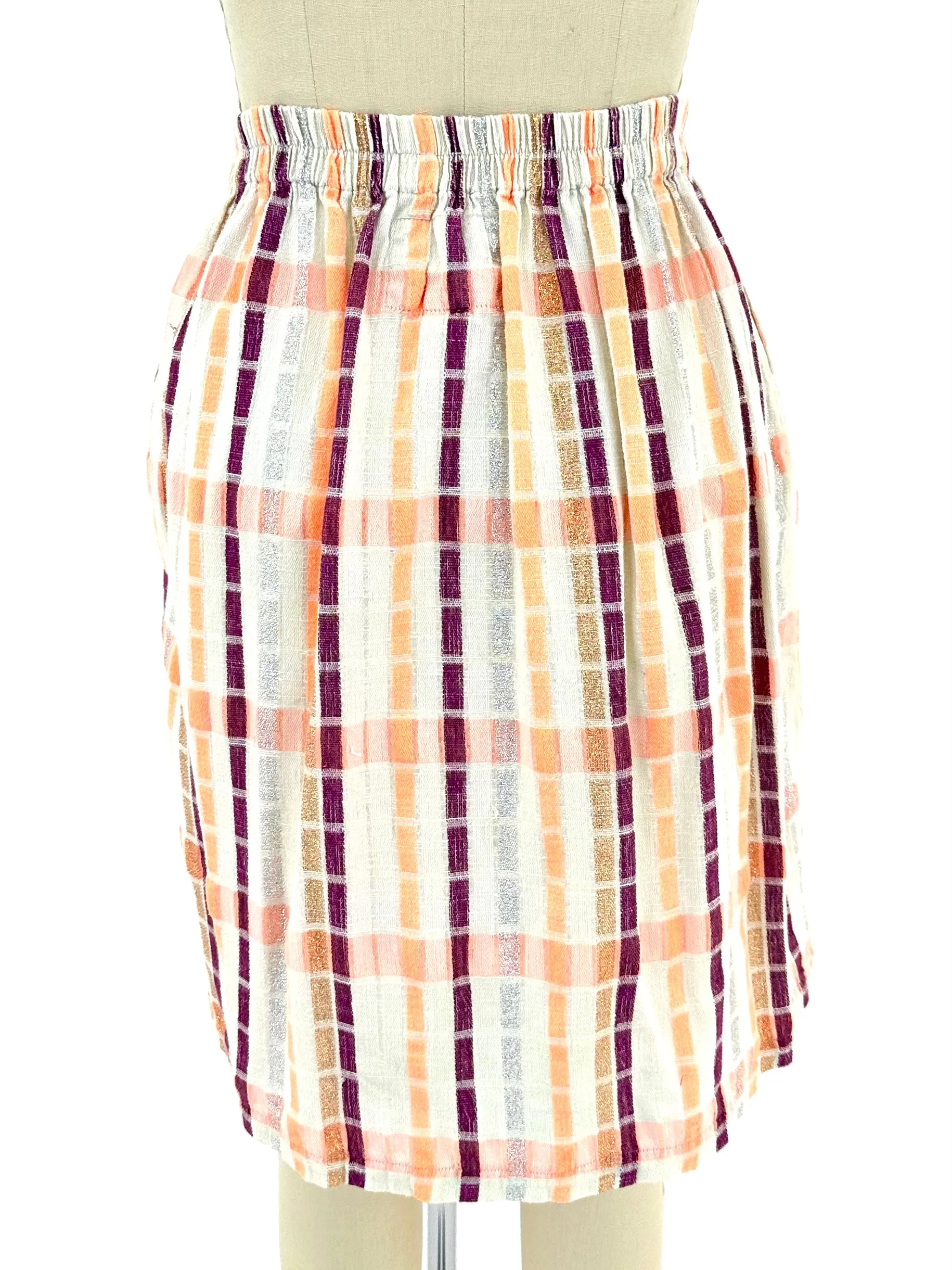 Ace & Jig Woven Metallic Skirt