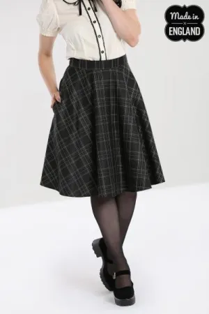 Euphoria Mid Skirt - Black/Grey -