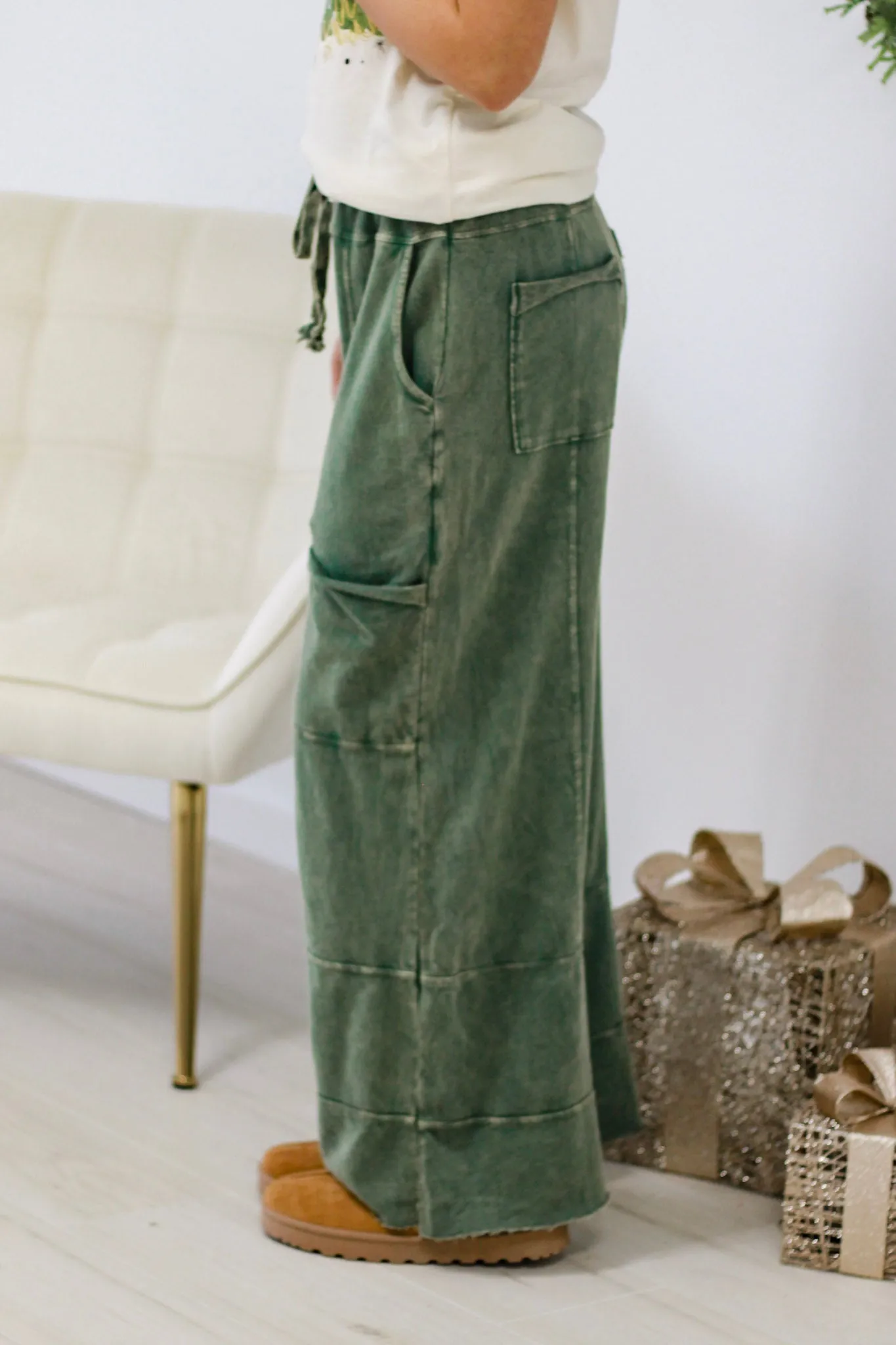 Girl on the Run Wide Leg Pants