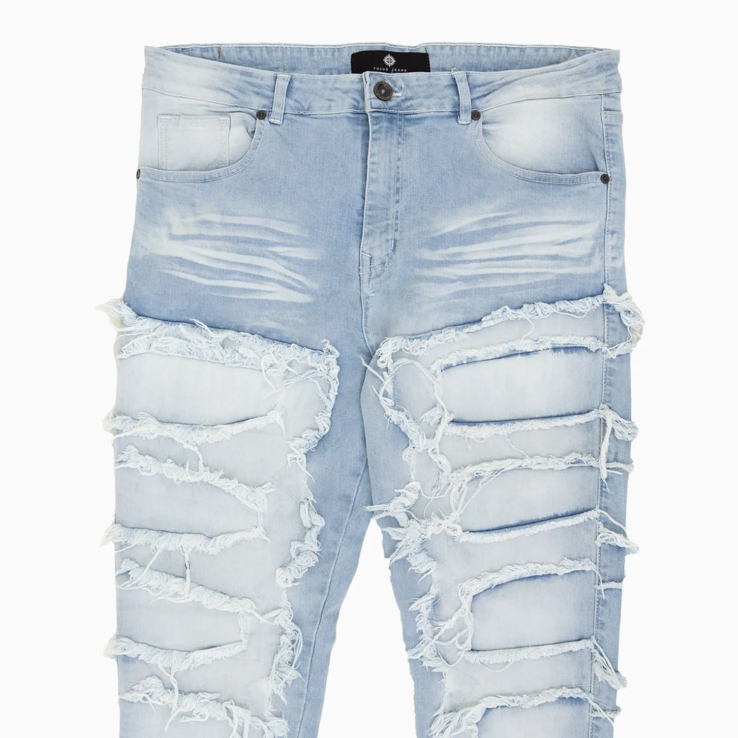 Men's Super Stacked Denim Slim Pant